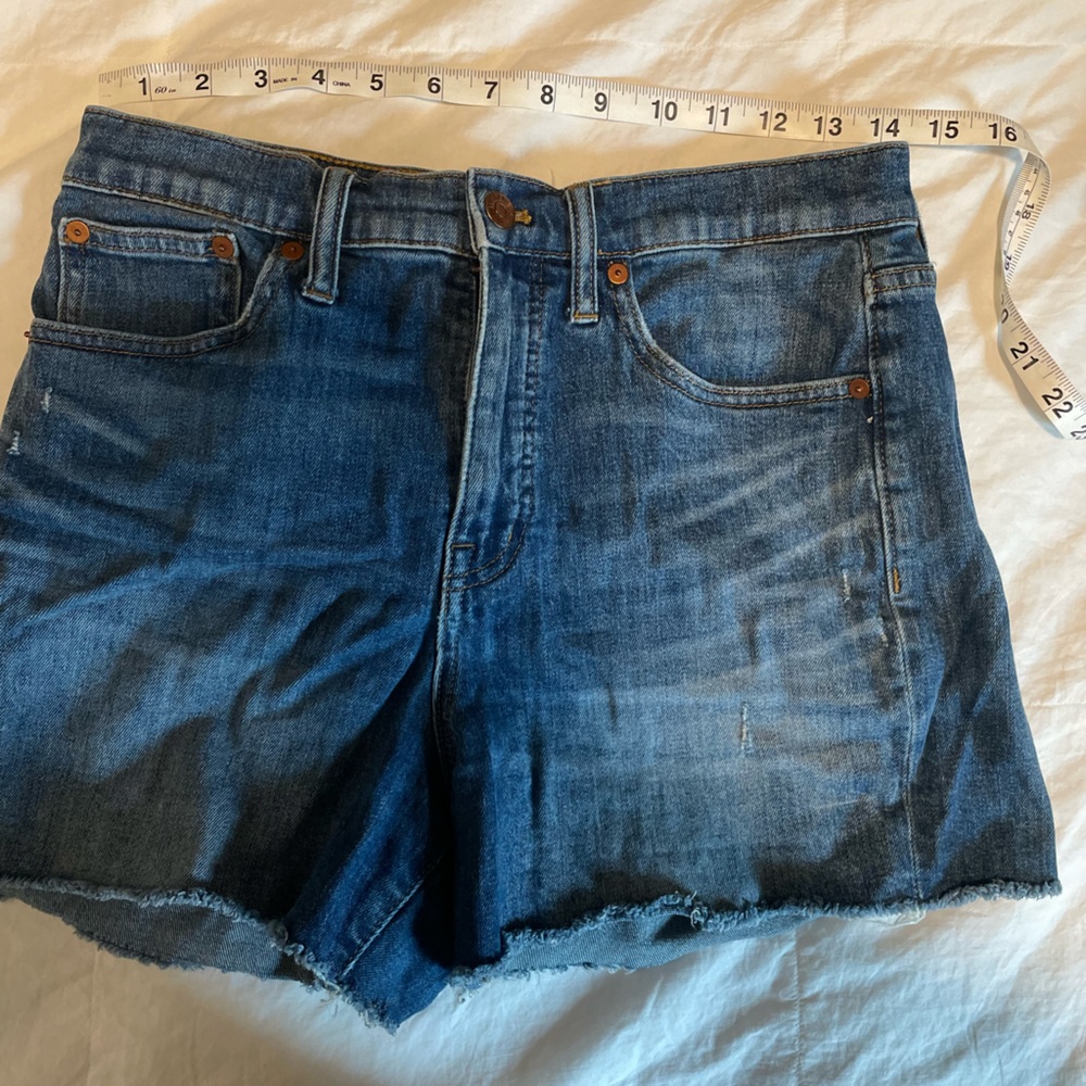 Madewell High Rise Denim Shorts
